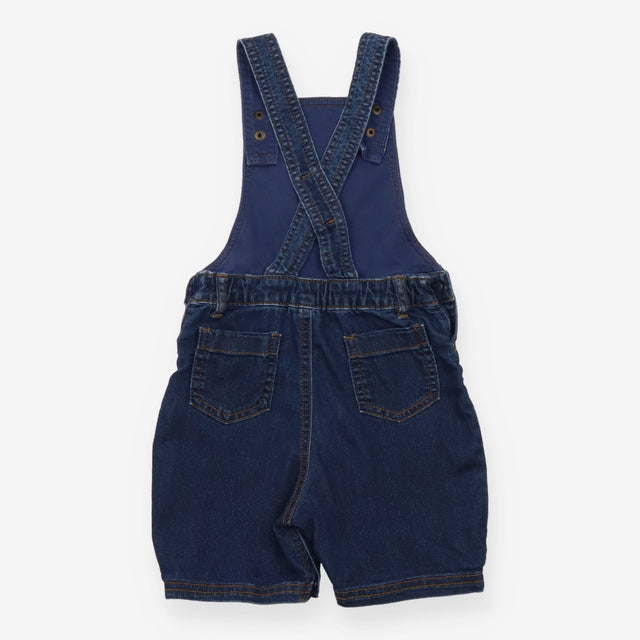Dungarees Shortie Dark Denim 