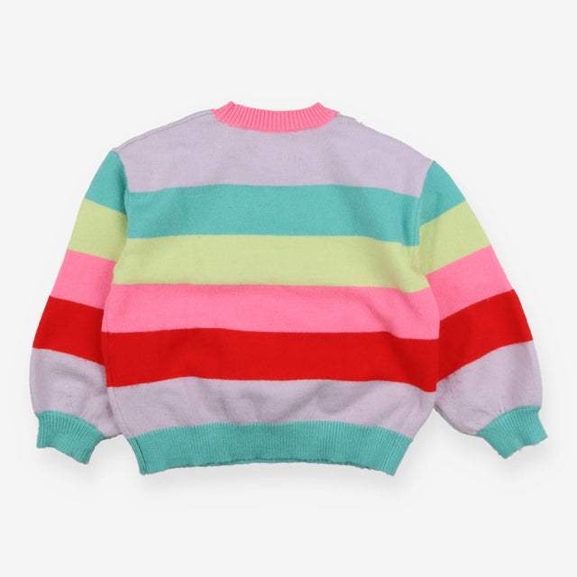 Sweater knit stripe sequin Have a Merry Christmas