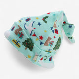 Baby Hat green Christmas friends 