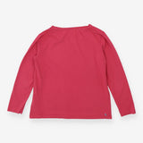 Kite Raspberry Pink Organic Cotton Long Sleeve Top