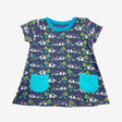 Elephant family allover print tunic