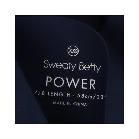 Power 7/8 Gym Leggings Navy Blue