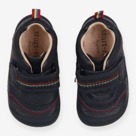 Trainers navy colourful stitching