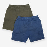 Short Jogger style Green and Blue 2-pack