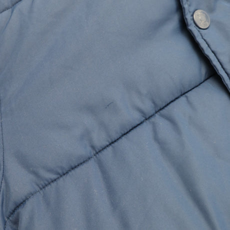 Coat Puffer Blue with Green and Grey Lining