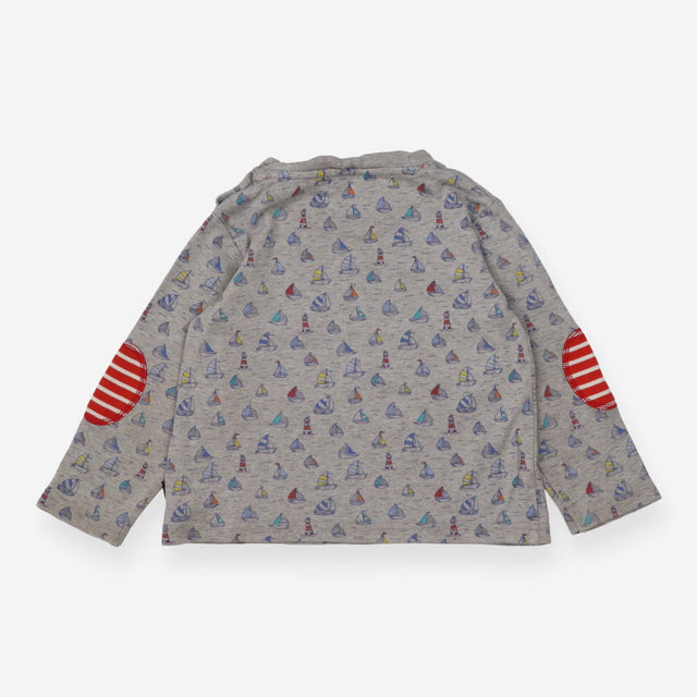 T-shirt long sleeve sailboat 