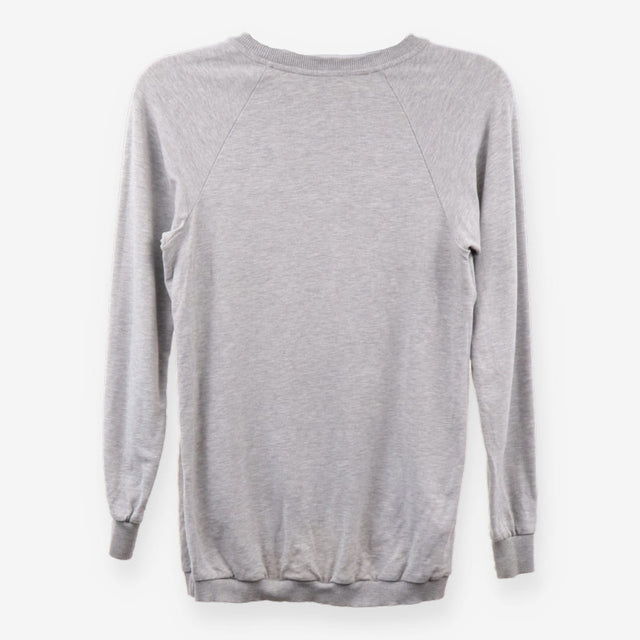 Grey Crossover Maternity Nursing Jumper