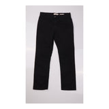 Black Slim Leg Cotton Stretch Jeans