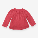 Pink Bunnies Knit Cardigan 