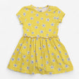 Yellow Starfish Dress with Built In Bodysuit