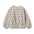Slightly Green Flowers Lia Sweatshirt L/S