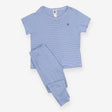 Baby Blue Striped Pyjamas 