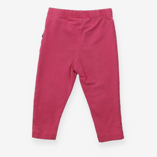 Pink basic leggings