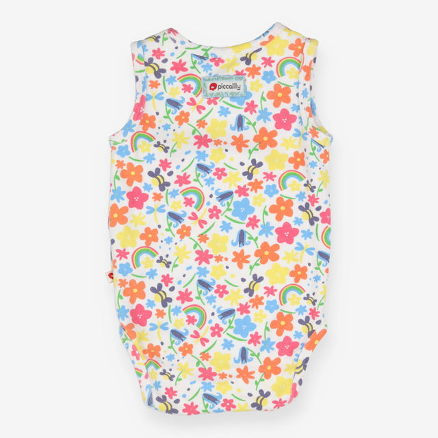Rainbows & Bees Vest Bodysuit