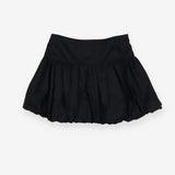 Skirt Black Bubble Hem
