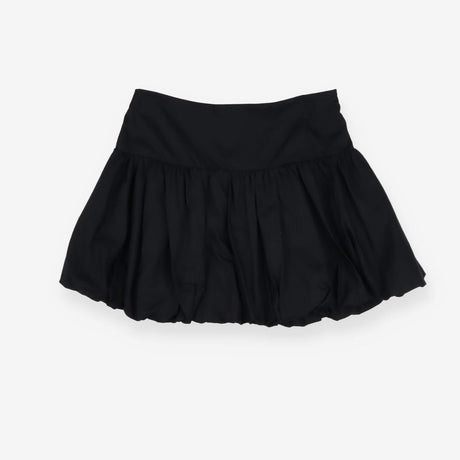 Skirt Black Bubble Hem
