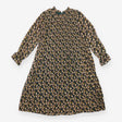 Sam Edelman Dark Green Floral Pleated Midi Dress T
