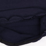 Dress jersey navy blue with white peter pan coll