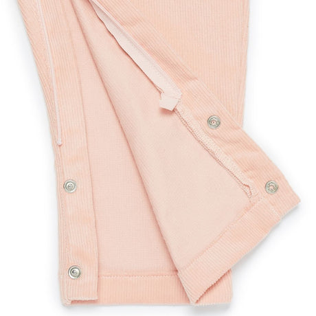 Pastel Pink Kangaroo Pocket Dungarees