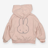 Hoody Zip Up Pink Miffy 