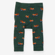 Green Tractor Knit Leggings 