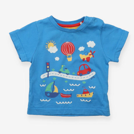 Blue Modes of Transport T-shirt