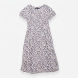 Multicolour Ditsy Floral Fit-and-Flare Midi Dress