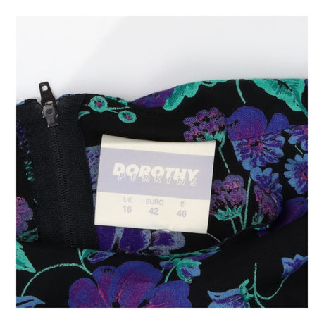 Vintage Dorothy Perkins Puff Sleeve Floral Dress