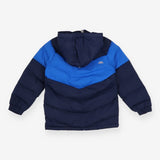 Padded Coat Navy and Blue Fleece Lined