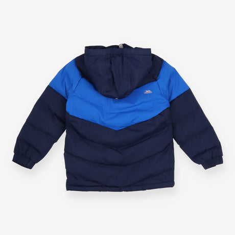 Padded Coat Navy and Blue Fleece Lined