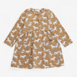 Dress Jersey Brown with Doggies