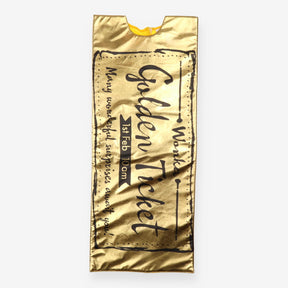 Roald Dahl Golden Ticket Costume One Size