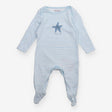 Sleepsuit Blue Strip ''Super Star''
