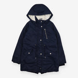 Coat Navy Fleece Lined