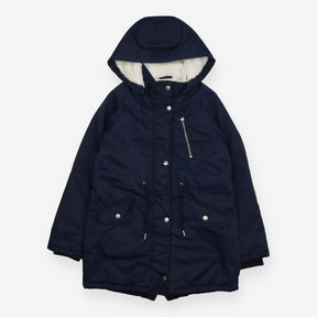 Coat Navy Fleece Lined