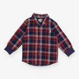 Red and Blue Tartan Shirt