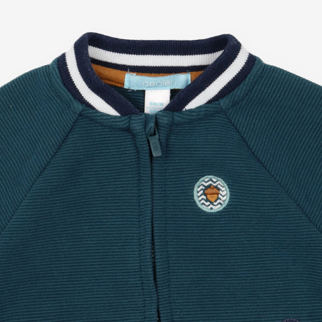 Green Ribbed Forest Jacket