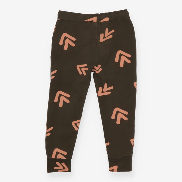 Cub&Pudding Jogger Green with Peach Arrows 
