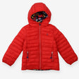 Puffa coat red floral  lining
