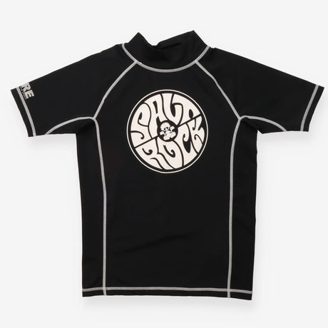 Rash vest logo black