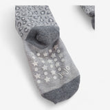 Tights Grey Leopard Print