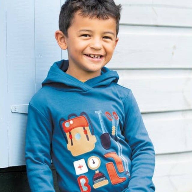 Campfire hooded top