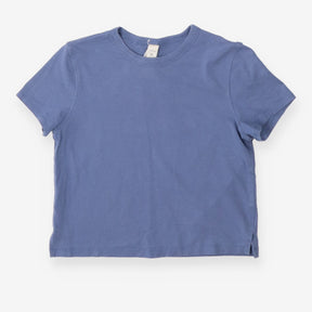 Lululemon Blue Short Sleeve Crewneck work out Tee