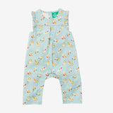 Rainbow Birds Frill Summer Romper
