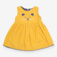 Yellow Cord Cat Pinafore