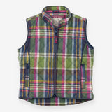 Gilet Pink and Green Plaid 