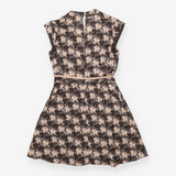 Crawford Cornfield Print Fluid Dress UK10 Midi Occ