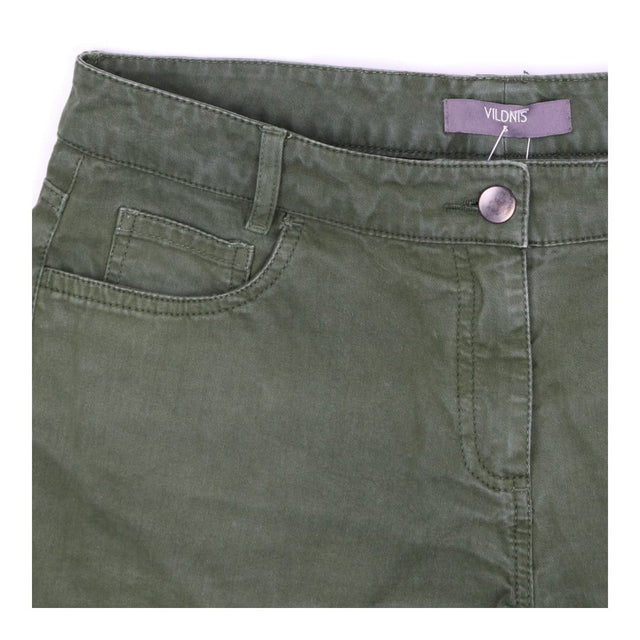 Chino Short Green Cotton
