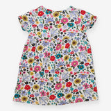 Dress white floral