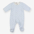 Sleepsuit Blue Mummy and Baby Whales